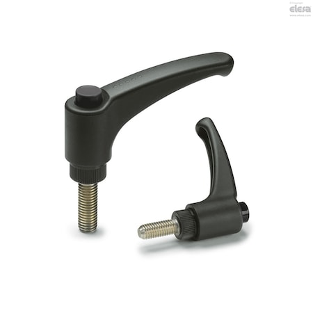 Elesa Stainless steel threaded stud, ERX.63 SST-p-M8x25-C1 ERX-SST-p